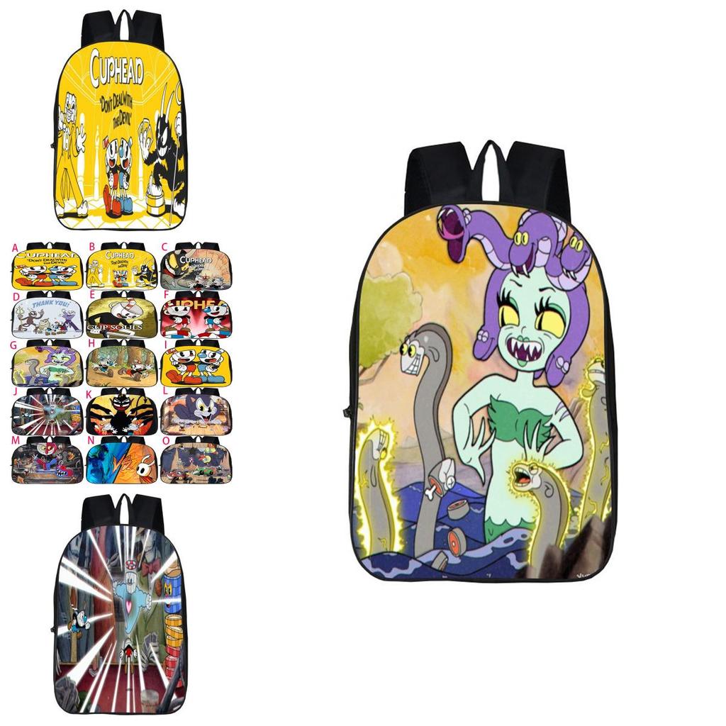 Stylish Anime 3d Print Backpack With Soft Handle For Boys And Girls