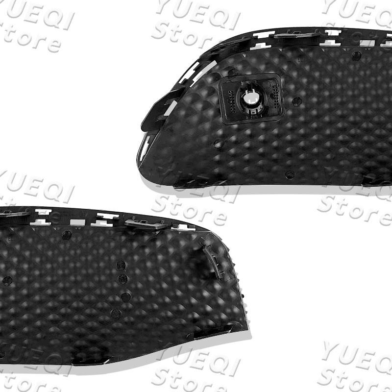 Car Front Bumper Fog Lamp Bezel Fog Light Grille Cover For Mercedes Benz E Class W213 E200 2016-2020 OE 2138850822 2138851122