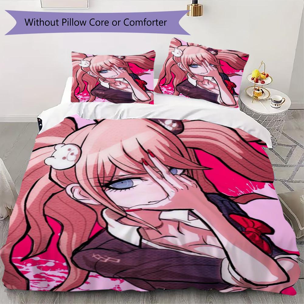 Touken Ranbu Pattern Bedding,Quilt Set Quilt Cover Pillowcase Home Birthday Gift (1*duvet cover+2*pillowcase,without core)XSJT0917269