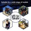 3D Bicycle Frame Protective Decals PVC Mountain Road Bike Adhesive Stickers Cycling Accessories