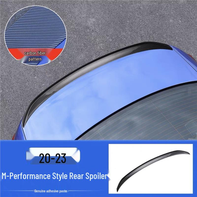 BMW 2023 New 3 Series MP Style Front Lip Bumper, Bright Black