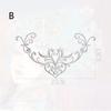 Gold Silver Floral Embroidery Cloth Patches Versatile Use DIY Craft Accessories for Stage Costume Home Textile Decor