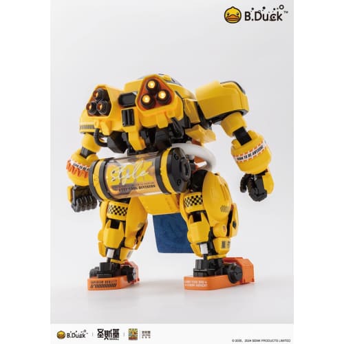 Wave B.DUCK & SPA.DUCK (B-Duck & Spa-Duck) Non-Scale Plastic Model Kit, Approx. 22cm Tall, KM-137