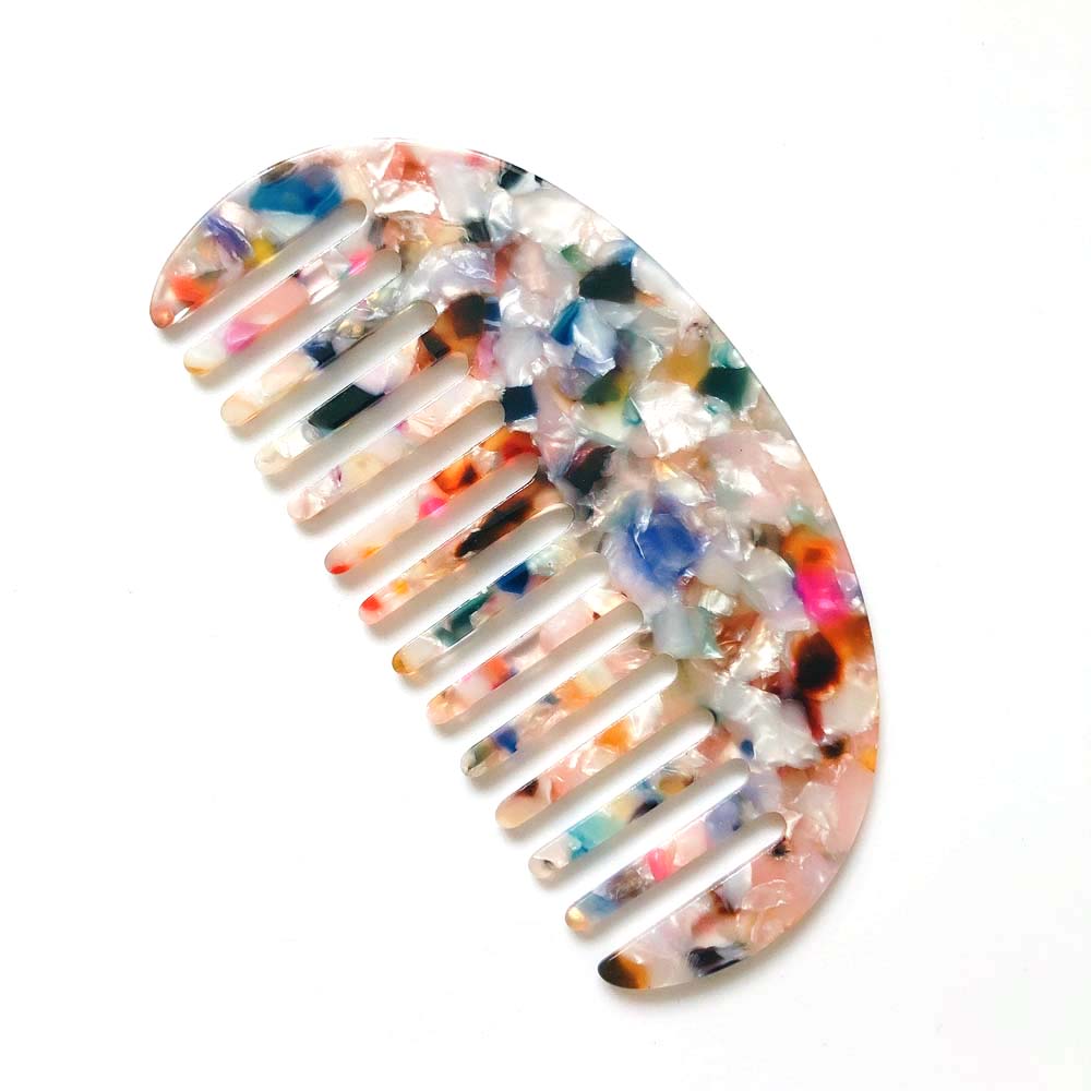Fashion Acetate Hair Combs Tortoise Shell Hairdressing Comb Hair Styling Tool Hair Cutting Brush