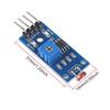 10pcs 5MM LDR Photosensitive Sensor Module Light Dependent Resistor Sensor Module Digital Light Detection LM393 3 pins for Arduino