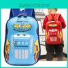 Kids Car Themed School Backpack Eva Material With Breathable Straps For Preschool And Elementary Education