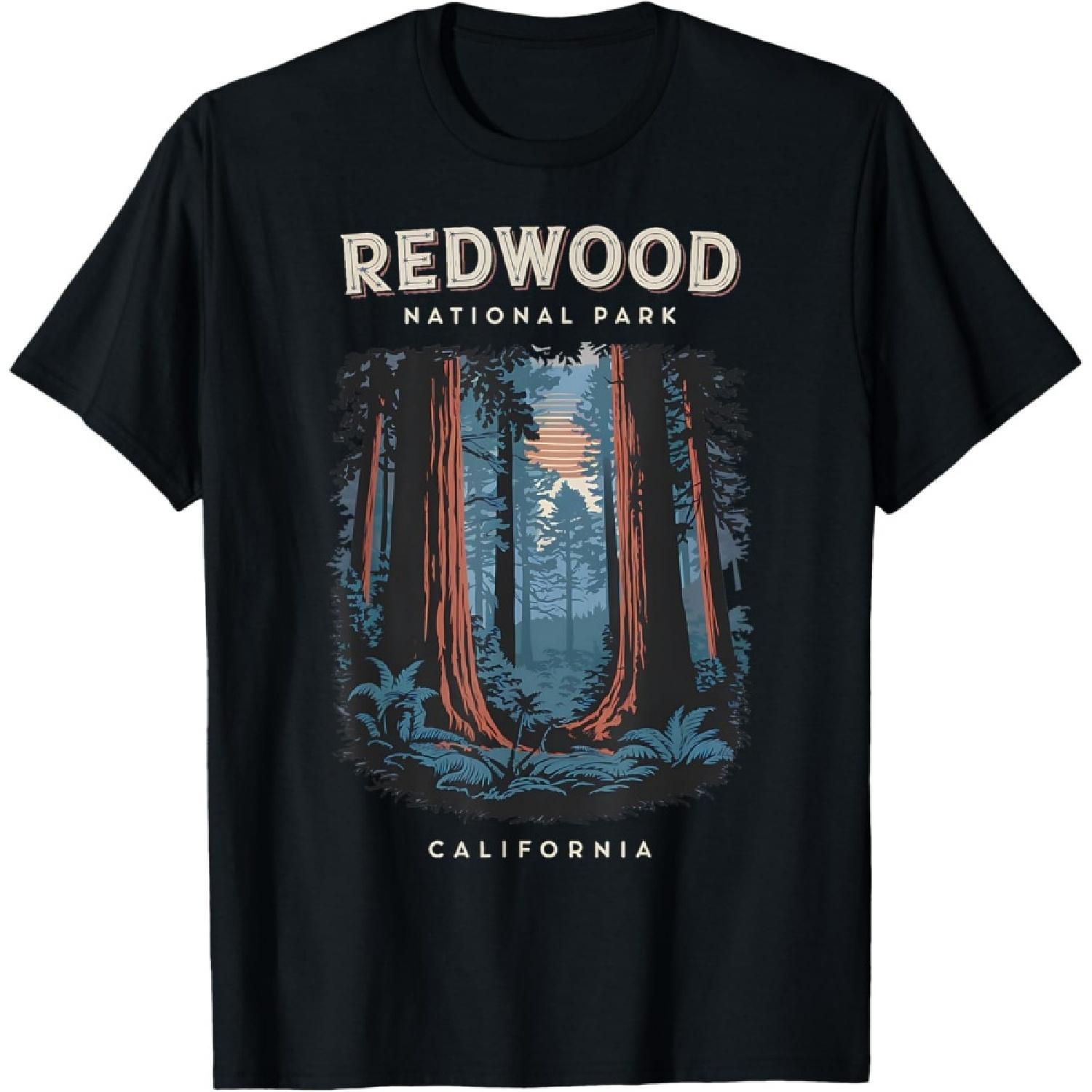 Redwood National Park California Scenic T-Shirt S