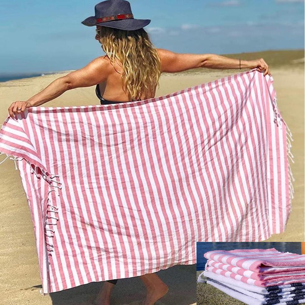 

Ультрамягкое пляжное полотенце Stripe 75x150 см