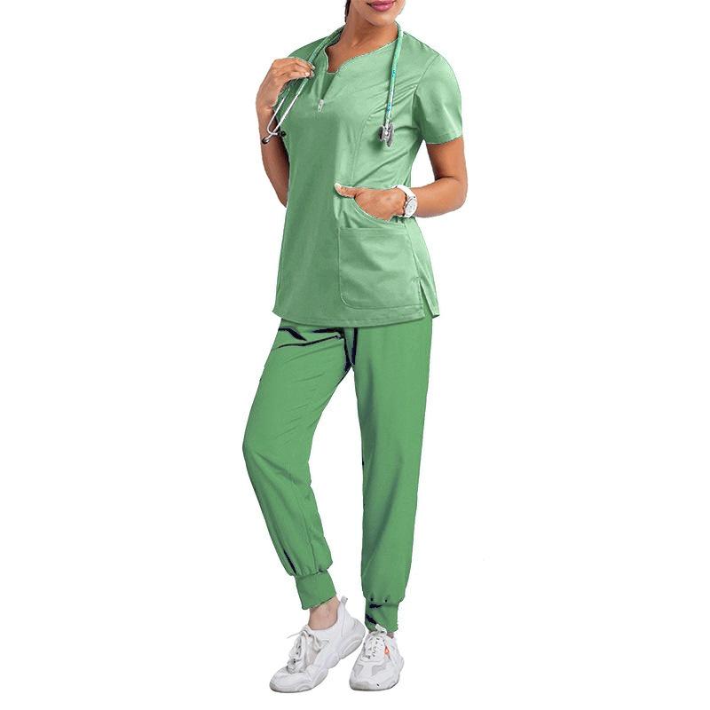 Women's Quick-Drying Dental Surgery Handwashing Gown & Nurse Uniform