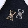 10 Peças Fivela de Metal para Alça de Biquíni Faixa de Cabelo Enfeites Decorativos Acessórios para Vestido de Casamento Roupas Presente DIY