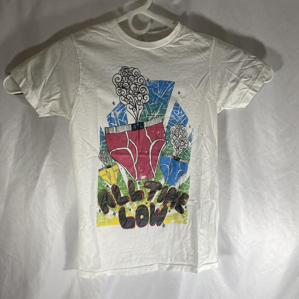 Rare All Time Low Rock Band Cotton White S-5XL Unisex Shirt FF241 Unisex T-Shirt XXXL