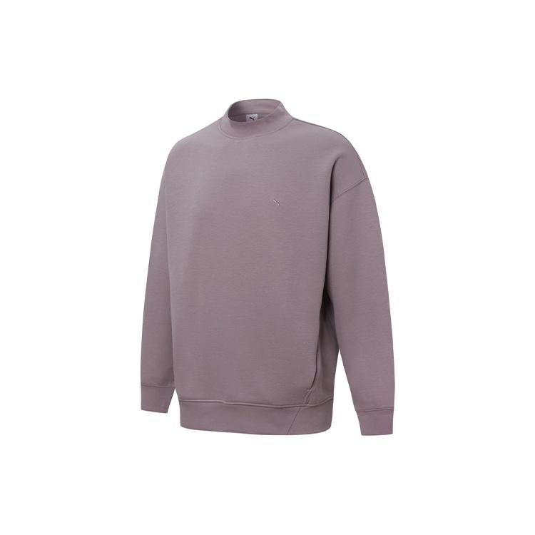 PUMA Mmq CrewNeck Sweatshirt  Purple  Men s 534672-18 M