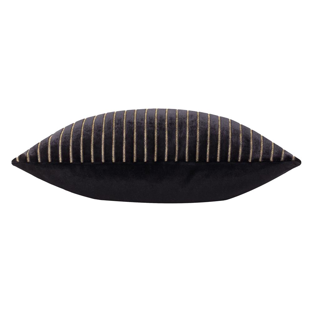 Paoletti Savoy Velvet Stripe Cushion Cover