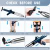Toilet Unclogger Heavy Duty Vacuum Seal Plunger with 120-Degree Tilt Head Bathroom Clog Remover Clog Remover Tool