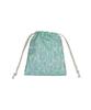 Youlikehome Jacquard Mint Garden Mini Bag Pouch