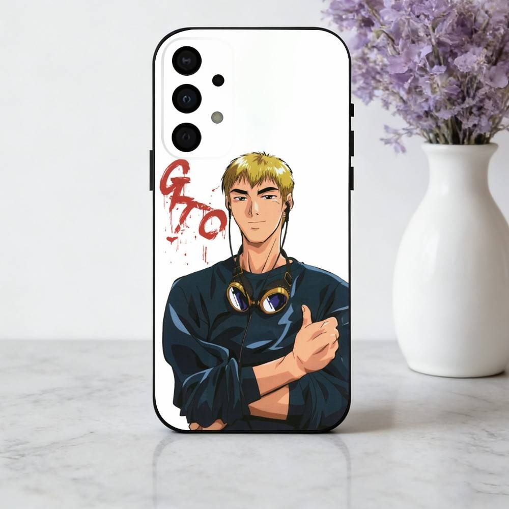 G-GTO-Onizuka T-Teacher-R Phone Case For Samsung Galaxy A73,A72,A71,A70,A53,A52,A51,Others Soft Black Cover