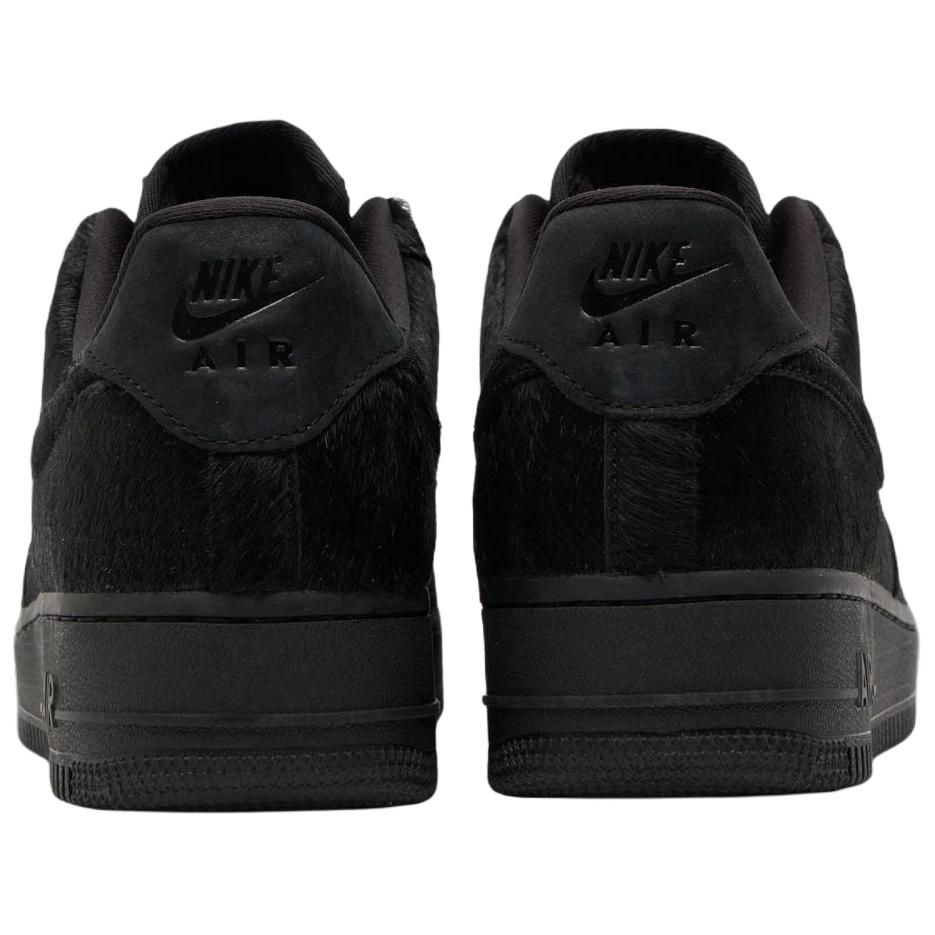 Nike Air Force 1 Low Black Pony Hair Women Sneakers Off-Noir II7398-001