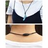 Nursing Feather Pendant Baby Teether Silicone Soother Chew Toy Teething Necklace