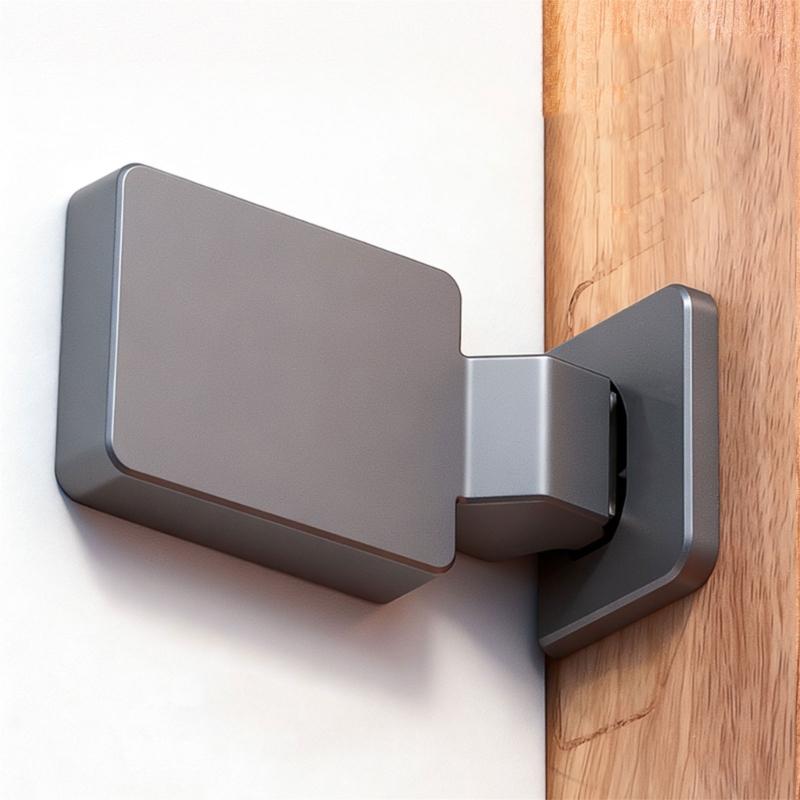 Space Saving Concealed Cabinet Door Hinge Adjustable Tension Mechanism Soft Closing Wardrobe Hinge For Quiet Operation