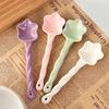 Cute Ceramic Star Twist Long Handle Spoon