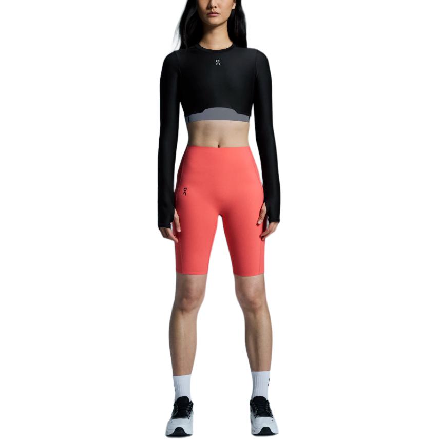 

Спортивные шорты On Studio Tights Short Fashi Удобные Мягкие Приятные к коже Пятиточечные спортивные шорты Женские шорты Кораллово-красные 1WF12550244 M