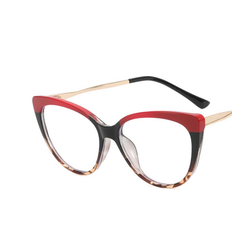Cat Eyes Frame Clear Lens Glasses Myopia Nerd Spectacles Degree -0.5 -1.0 -2.0 To -6.0 Fashion Hyperopia +0.5 To +6.0