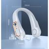 Neck Bladeless Fan Mini Ultra Long Life Portable Lazy Silent Fan Usb Charging Student Sports Office Digital Display Power 5 Gear Portable Neck Fan