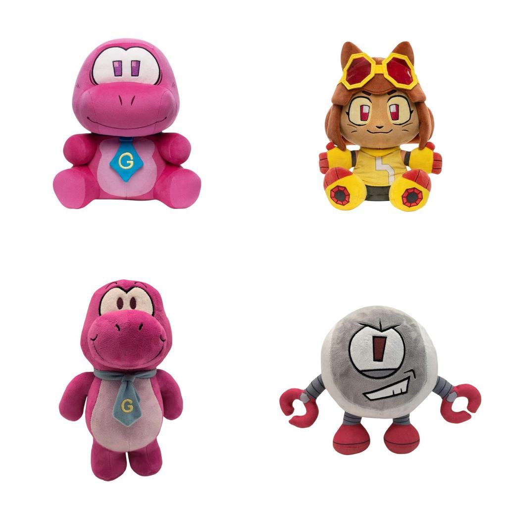 Peluche Gobbles Cartoon Gameoverse con Imbottitura Soffice per Decorazione Stanza dei Giochi