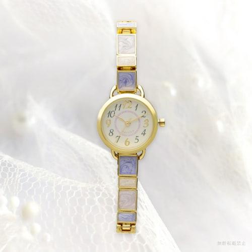 Fieldwork Women's Analog Watch with Metal Band, Nickel-Free, Purple, NF Deere YM089-3