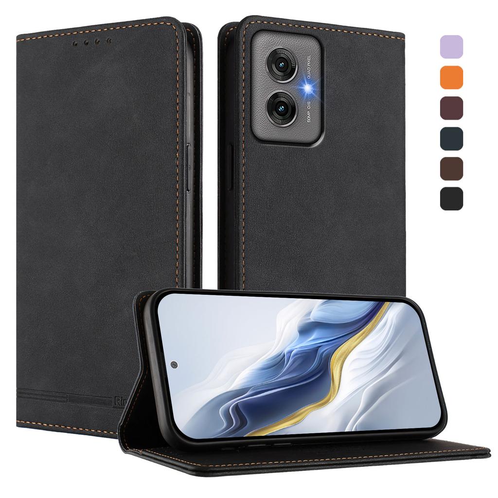 Flip Leather Case for Motorola Moto G86 G56 G06 G15 G54 G24 Power G86 G06 G85 G75 G55 G45 G35 G15 G05 Card Wallet Phone Cover