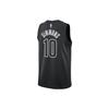 Jordan Brooklyn Nets Statement Edition Soccer Jersey Brook Nets Men's Black DO9518-013