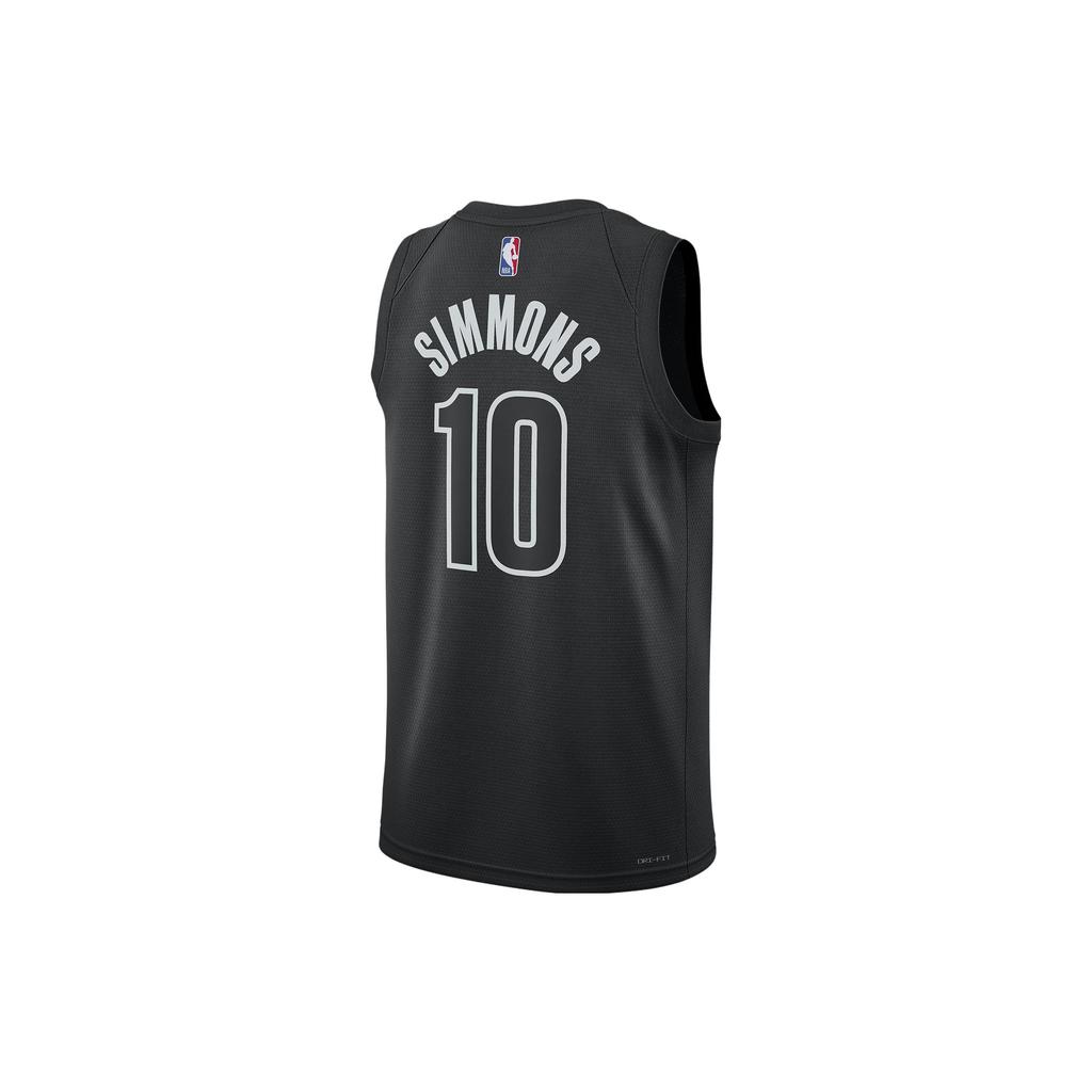 Jordan Brooklyn Nets Statement Edition Soccer Jersey Brook Nets Men's Black DO9518-013