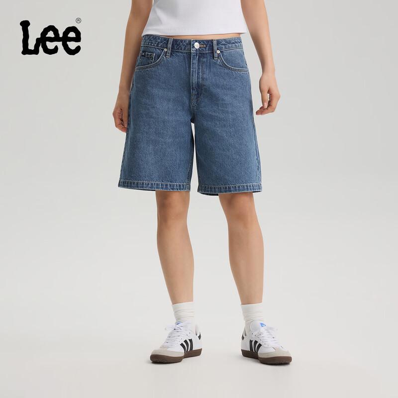 Lee Women s Five-Pocket Bermuda Denim Shorts 29