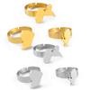 Anniyo French Guiana Guyane Guadeloupe Martinique Ring for Women Girls Stainless Steel Accessories France Jewelry @315221