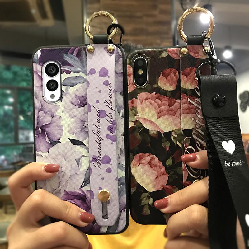 Anti-dust Protective Phone Case For FCNT/Fujitsu Arrows N F-51C Fashion Design Wristband Kickstand Durable Phone Holder