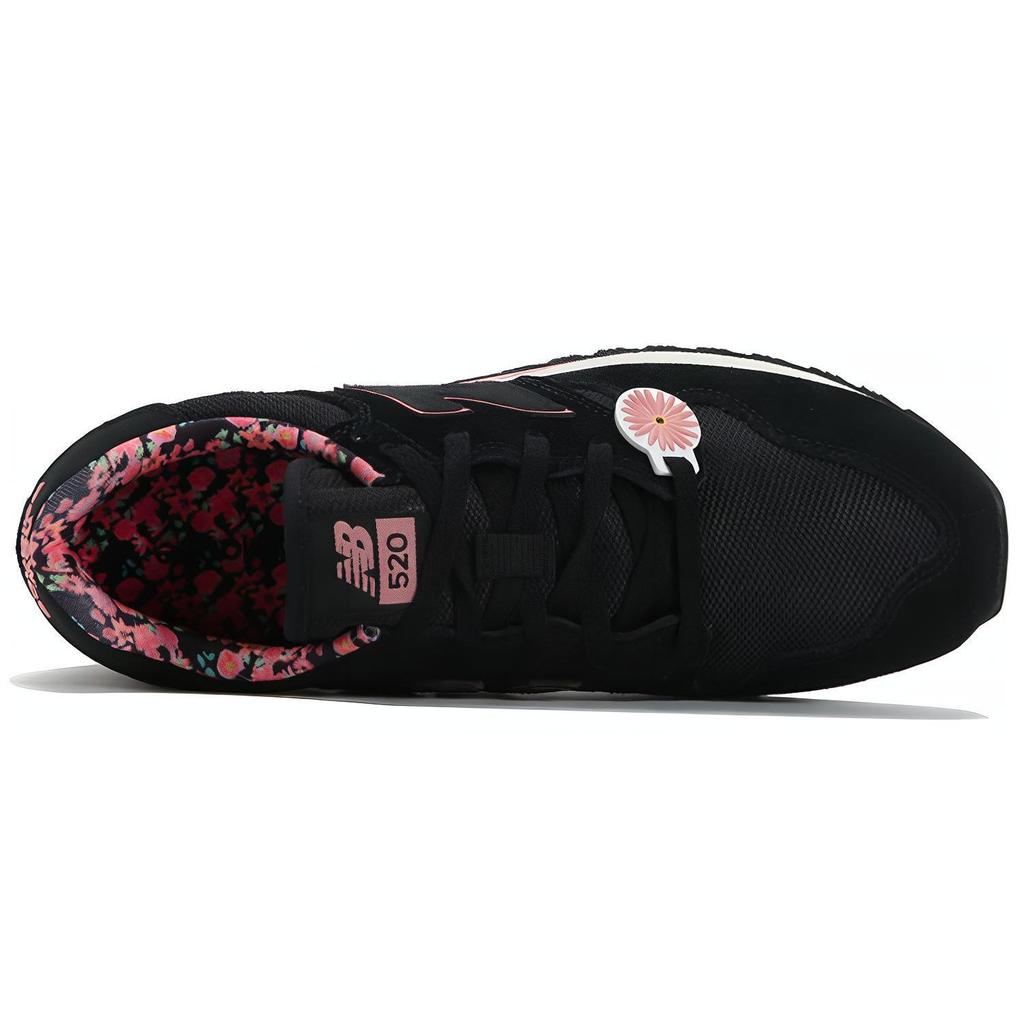 New Balance Nb 520 Schnürdämpfung Low Top Casual Laufschuhe Damen Sneaker Schwarz WL520BB