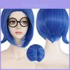 Inside Out Sadness Cosplay Wig With Hightemperature Silk For Role Playing And Costume Events