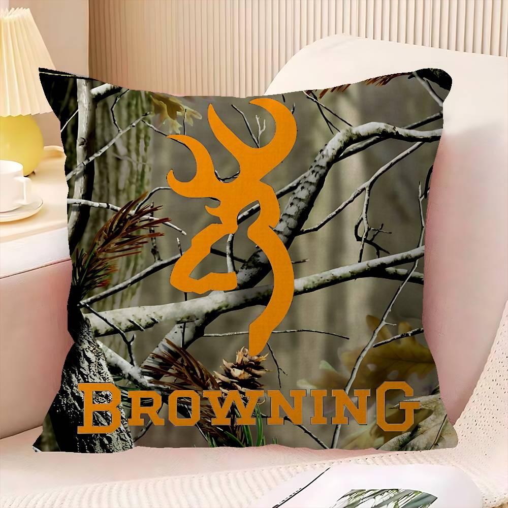 BBrownings Logo Pillowcases Home Bedding Decorative Pillow Cover Wedding Super Soft Pillow Case