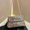 Retro Rhinestone Single Shoulder and Crossbody Evening Bag
