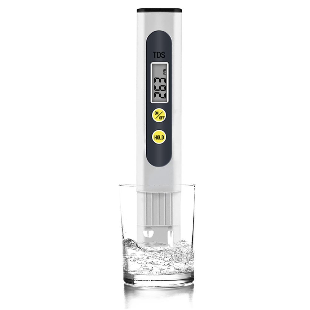 Digital Water Quality Purity Filter TDS Meter LCD Display TDS Tester 0-9999 PPM Temp Pen Design For Hydroponics Aquariums