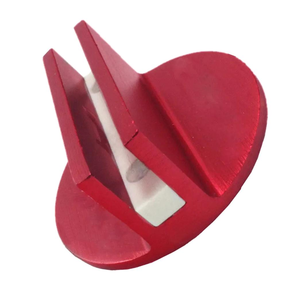 Universal Aluminum Jacks Pad Magnetic Puck for Vehicles Efficient Car Lifting with Slotted Grooved Frame Adapter 0.4inch