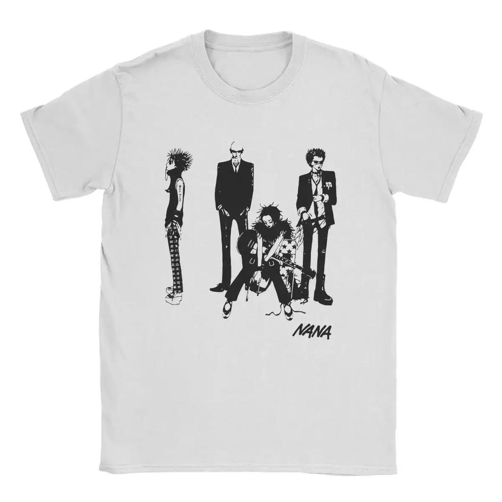 NANA Osaki T Shirt Casual Harajuku Streetwear Clothes T Shirt Fashion Rock Punk Short Sleeve Plus Size T Shirt Women