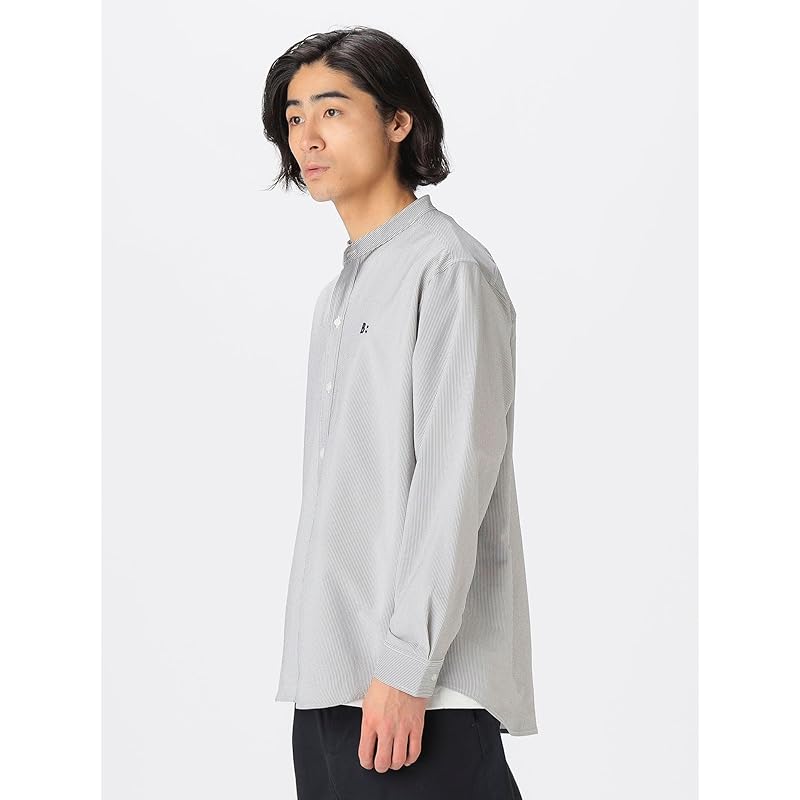 [Beaming life store by BEAMS] L/S shirt soccer band color shirt men's GREY_ST M_92110163286