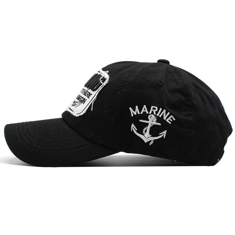 Embroidered Peaked Cap Women Spring Summer Autumn Sun Protection Visor Cotton Baseball Cap Men'S Tide