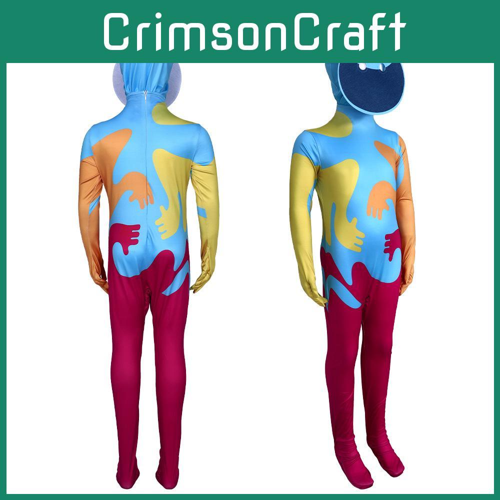 Poppy Playtime Halloween Game Cosplay Costume Polyester Unisex Anime Roleplay For Stage Performance