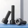 100pcs M3 High Carbon Steel Hex Socket Screws Kit with Nuts About 6-25mm for 3D Printers DIY