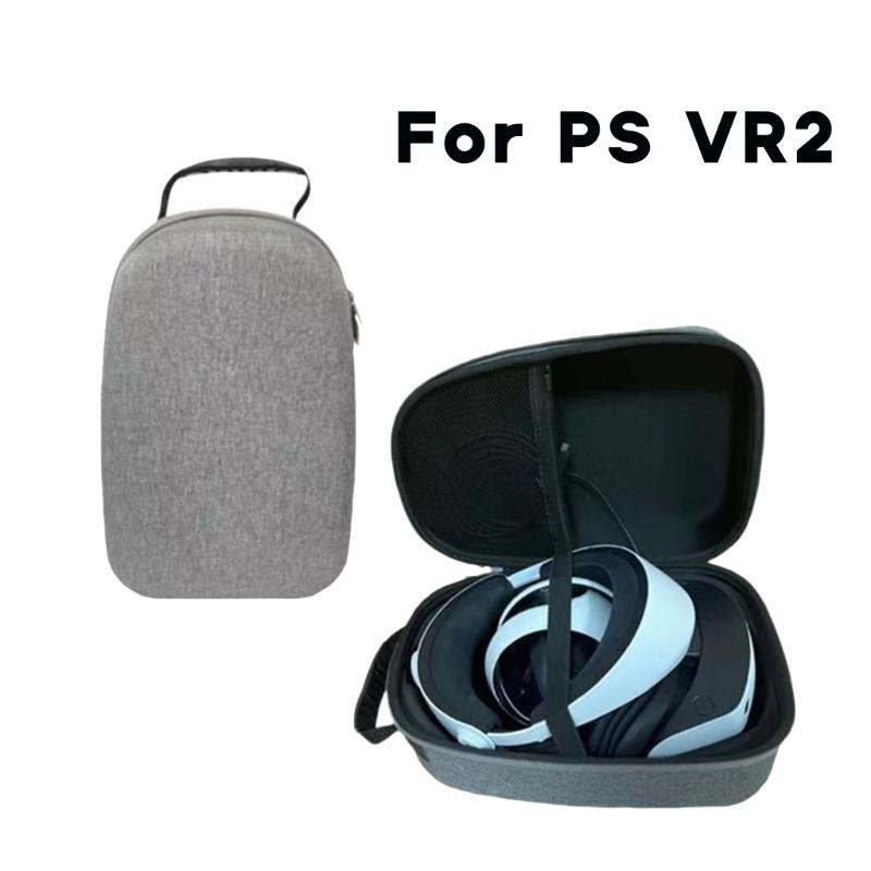 Tragbare Hartschalen-Tasche für PS VR2 Headset Aufbewahrungstasche Schutzhüllen Halter für die Aufbewahrung zu Hause Handtasche Innenhalter Tablett