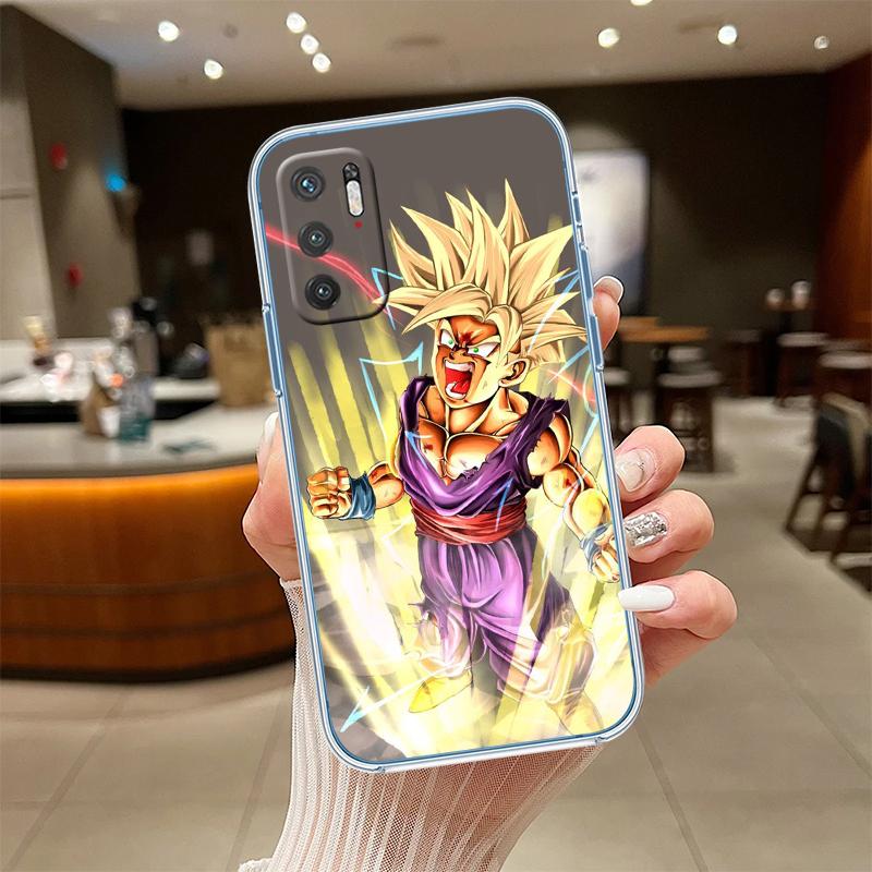 RE26 Dragon Ball Goku Transparent Phone Case for Motorola Moto Edge 20 30 40 50 S30 Fusion Ultra Pro Neo Lite + G200 G23