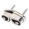 Stainless Steel Cam Clamp Silver Lightweight Polished Marine Plywood Accessories