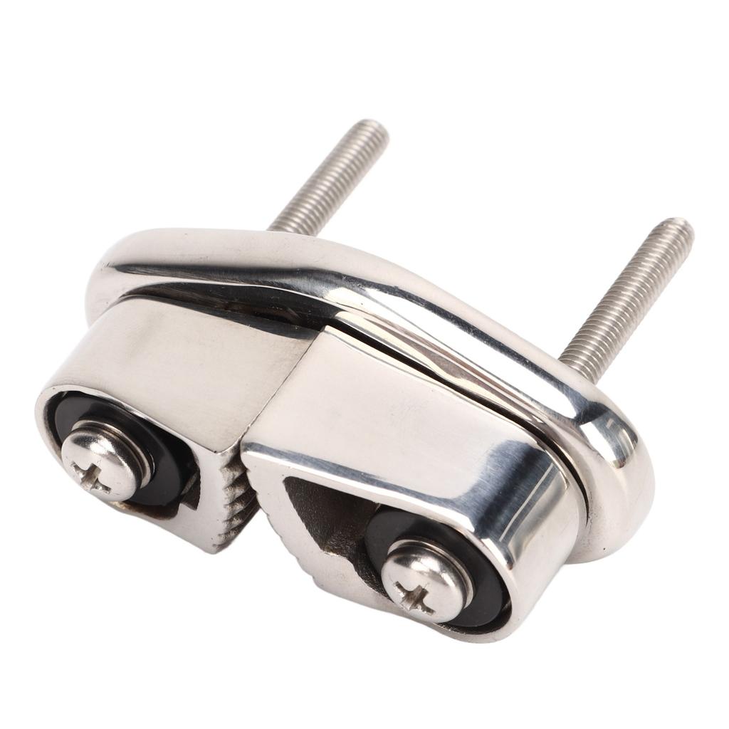 Stainless Steel Cam Clamp Silver Lightweight Polished Marine Plywood Accessories